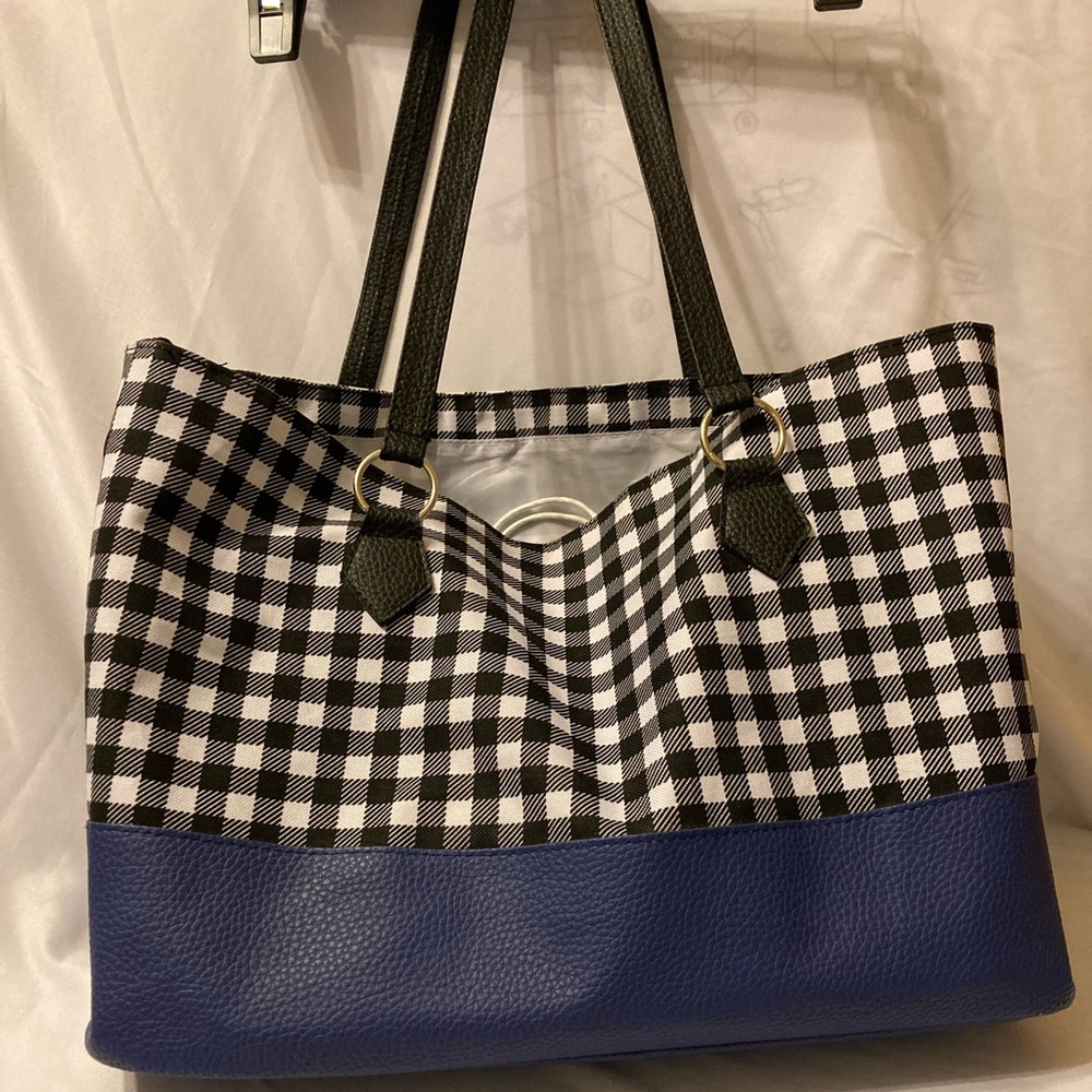 Large Stylish faux leather tote bag